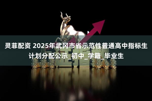 灵菲配资 2025年武冈市省示范性普通高中指标生计划分配公示_初中_学籍_毕业生